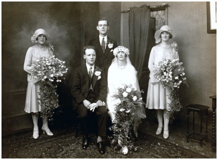 1920s Bridal Party