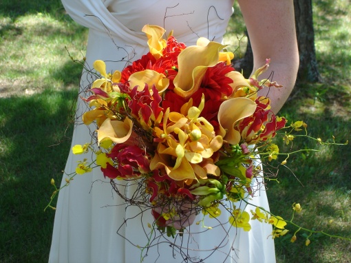 Larger Photo of Bride's Bouquet